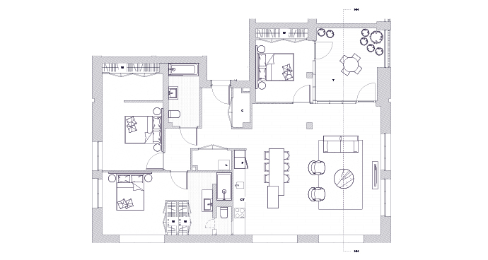 3 Bed Loft Floorplan