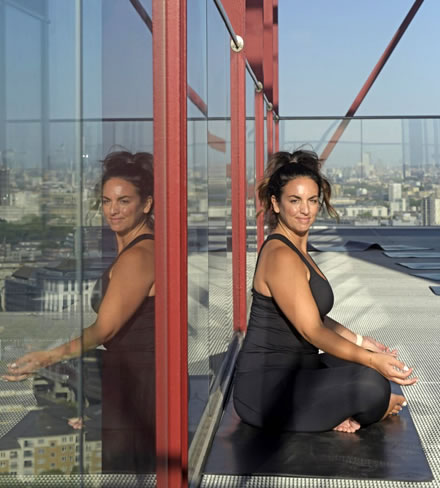 Morning Yoga with HUM in The Lantern Room