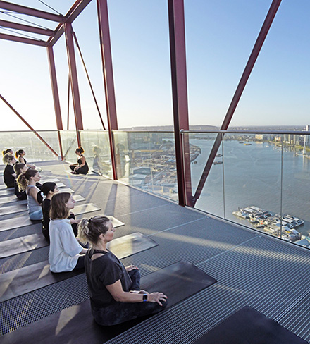 Sunrise Yoga Session with HUM